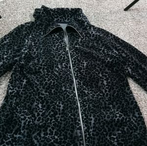 Animal print jacket